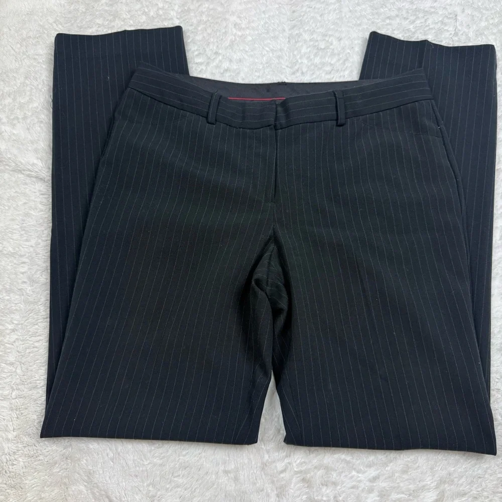 Zac & Rachel Women's Black Pinstripe Trousers - Picture 2 of 7